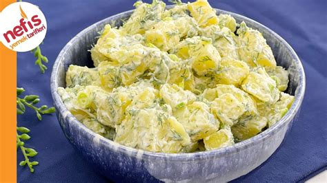 mayonezli garnitürlü patates salatası